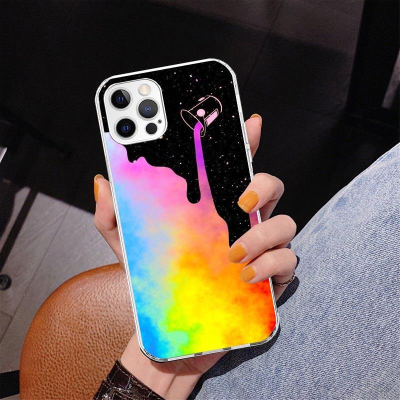 Liebe Ist Liebe LGBT Regenbogen Handyhülle Für iPhone 17 Air 16 Pro Max 16E 15 + 14 Plus 11 12 13 Mini 7 8 SE Geschenk Druck Abdeckung Fundas
