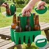 Tragbarer Bierhalter aus Kunststoff, 6er-Pack, Getränkehalter, Bierflaschenträger, Bar Party