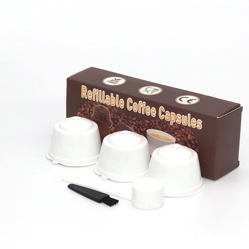 Reusable Coffee Filter Cup for Nespresso Dolce Gusto Capsules