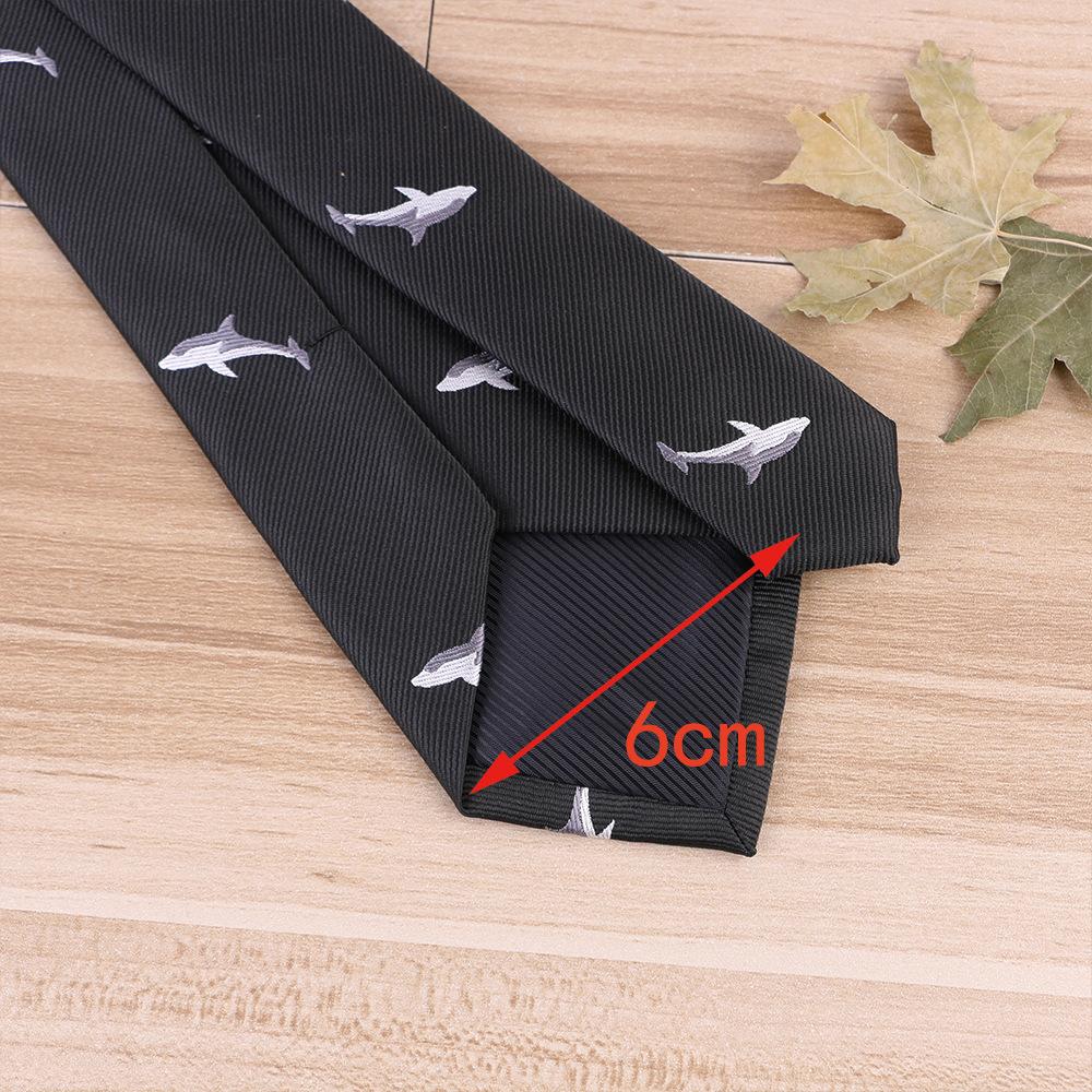 Men's Business Narrow 6cm Polyester Jacquard Hand Tie Beautiful and Most Striking Accessories High Quality Unique