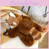 Cute Raccoon Plush Single Shoulder Crossbody Bag Cartoon Outdoor Kids Gifts