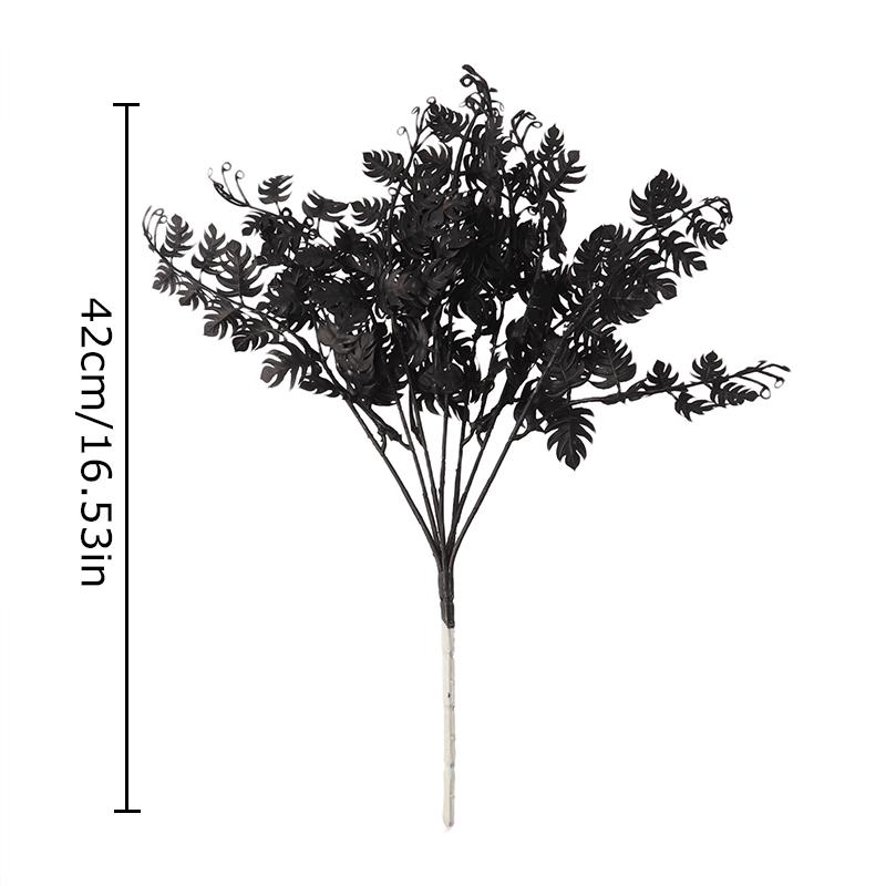 Halloween Artificial Tree Branches Gothic Black Series Ornament Plastics Party Decoration 8 Styles