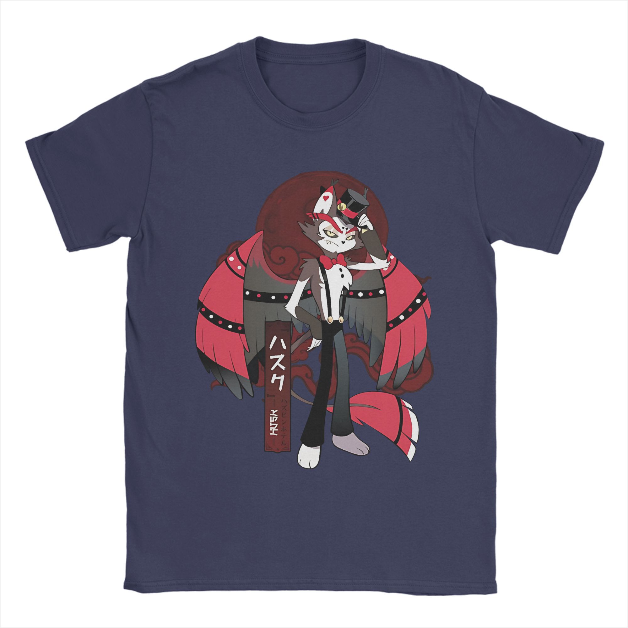 

Футболка Husk Hazbined Hoteled Мужская 100% хлопок Новинка Футболки С круглым вырезом Футболка с коротким рукавом Одежда 6XL 3XL