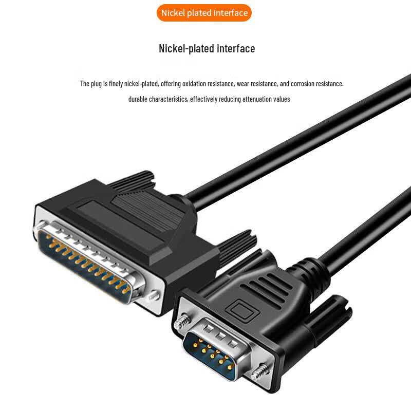 DB9 to DB25 RS232 Serial Port Cable