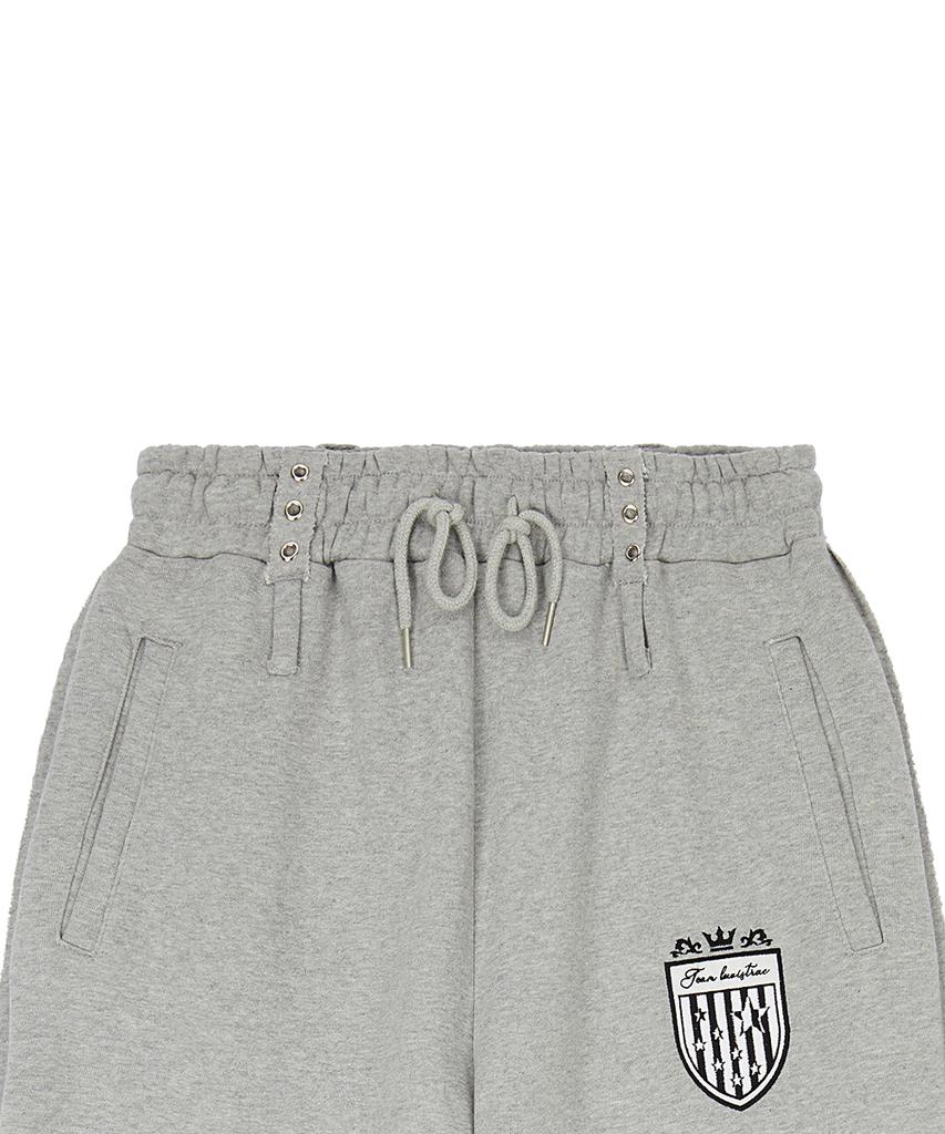 LUVISTRUE El Star Emblem Training Pants(Gray)