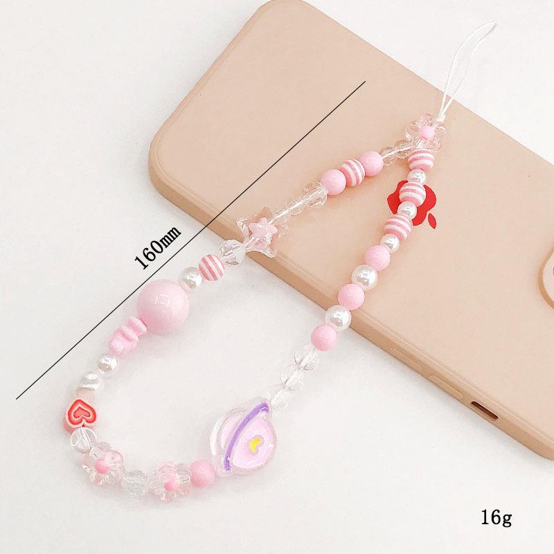 

Намистинний бантик для телефону: Захисний від падінь та проти втрати ремінець на зап ястя з коротким шнурком Phone Chain