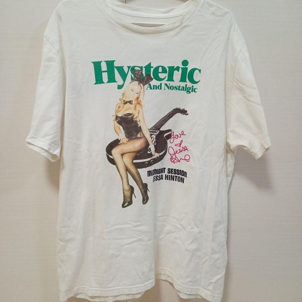 Summer New High Quality HYSTERIC Printed Graphic Tshirts Men and Women Short Sleeved High Quality Tshirts Street Wear