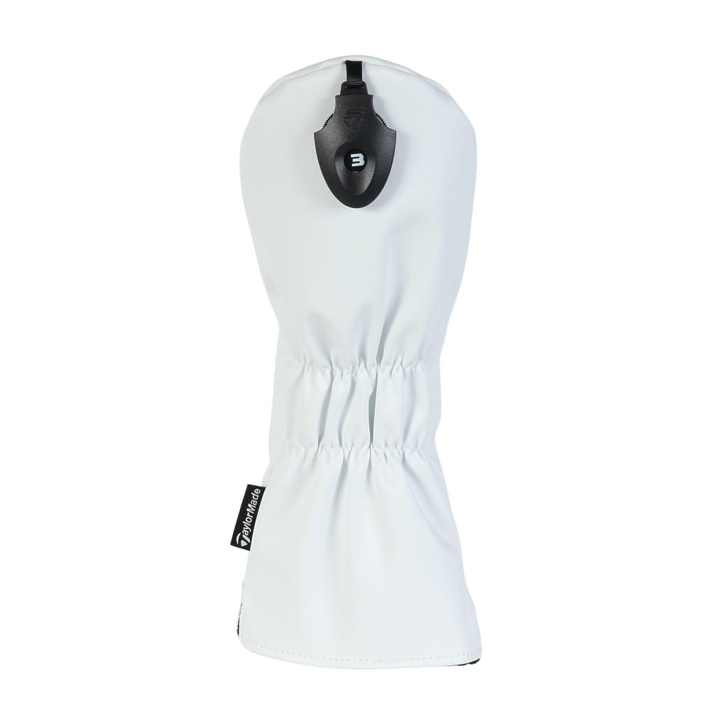 TaylorMade Circle Logo Fairway Wood Headcover, White, Unisex, 2015 Spring/Summer