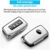 Autophone Compatible With Lexus Key Fob Cover With Keychain Soft TPU 360 Degree Protection Key Shell Case For 2013-2017 RX ES GS LS NX RS GX LX RC LC
