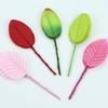 10/50pcs Artificial Silk Simulated plant Rose Leaf Outdoor Garden Wedding Decorative Home Decoration Holiday Party diy gift box