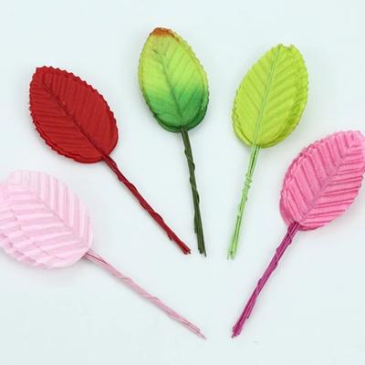10/50pcs Artificial Silk Simulated Plant Rose Leaf Outdoor Garden Wedding Decorative Home Decoration Holiday Party Diy Gift Box