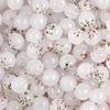 50pcs 8mm Glass Imitation Jade Bead Gradient Double Color Round Bead Handmade DIY Bracelet Necklace Jewelry Making Loose Bead Ma