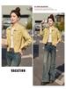 2025 Women's Slim Leather Jacket: Short, Fashionable, Turn-Down Collar Coat XG9957