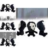 High-quality The Mandela Catalogue N Plushie Soft Black Animal Doll For Collectors