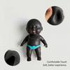 Black Babies Stress Relief Toy Slow Rising Anxiety Relieving Mini Baby Squeeze Toy Soft Stretchy Relaxation Stress Ball Fidget Toy