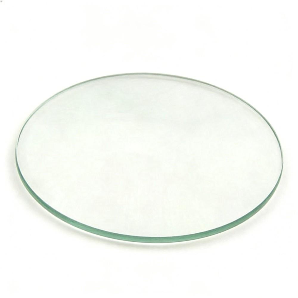 Clear Round Glass Cabochons Smooth Flat Backs For Resin Jewelry Accessories