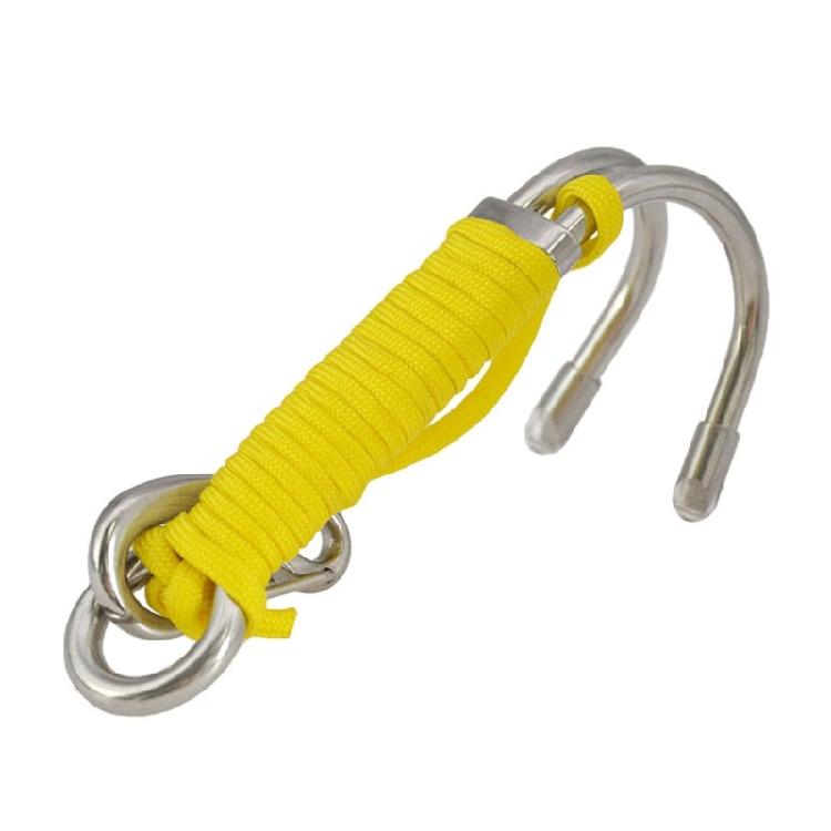 Quickly Release Double Ended Diving Hook Stainless Steel Drift Hook For Reliability Saltwater Environment Performances