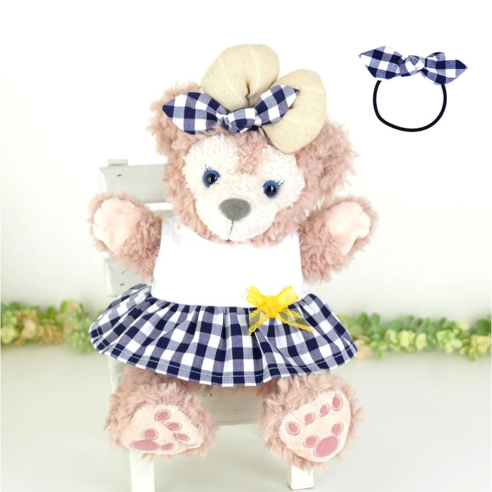 

Clothes for stuffed animals such as made in cds498pt puppets, ShellieMay, clothes, costumes, Japan, one-piece, navy, dress-up, birthday, Christmas,