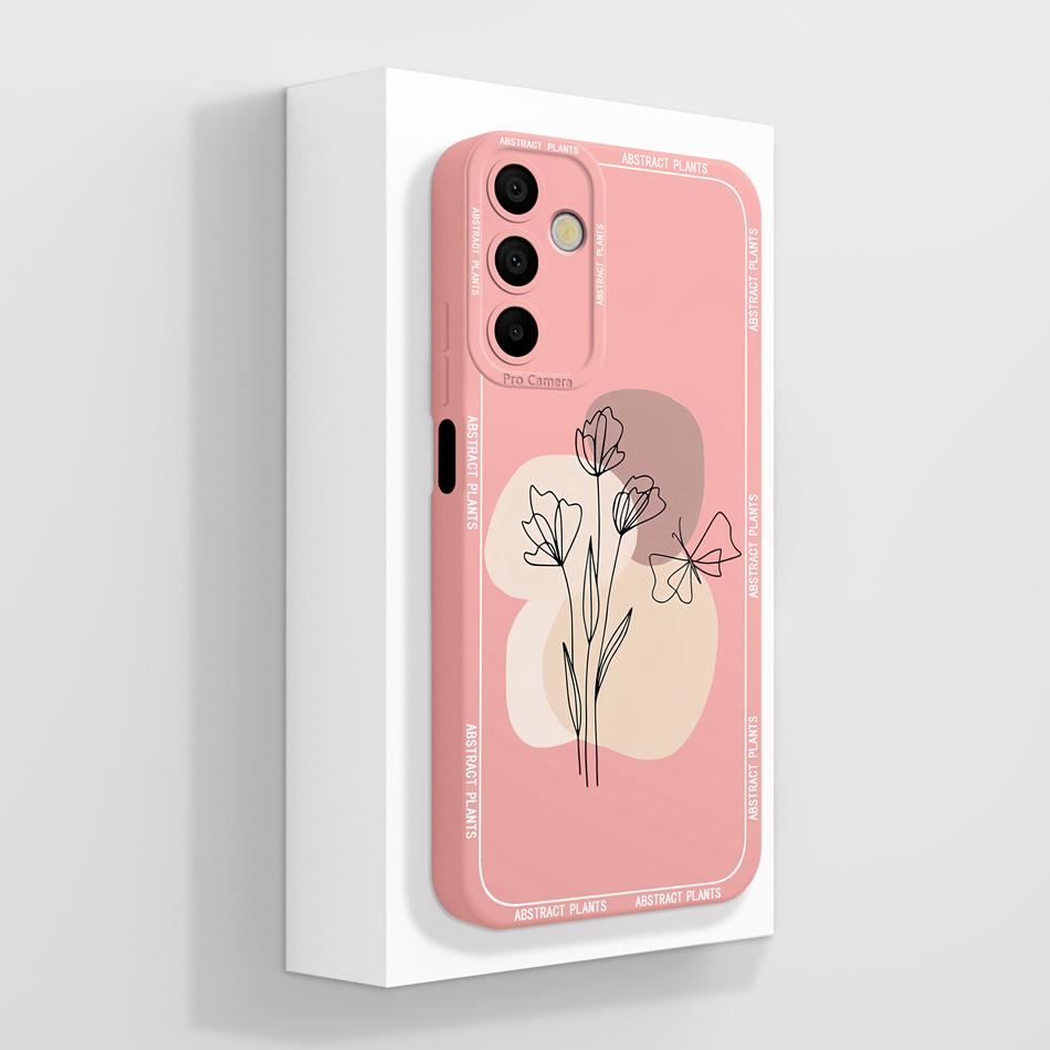 Case For Samsung A15 A 15 Cute Panda Soft Cover For Galaxy A15 Phone Cases Anti Drop Liquid Silicone High Quality Back Protector