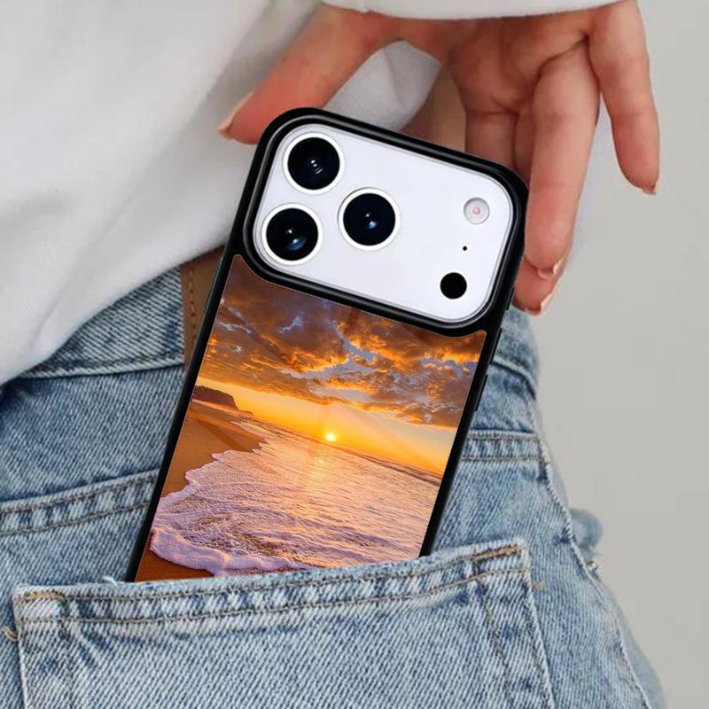Summer Beach Love Phone Case for iPhone 17ProMax 12 13 14 15 16e 17 Pro Max Plus Air Cover