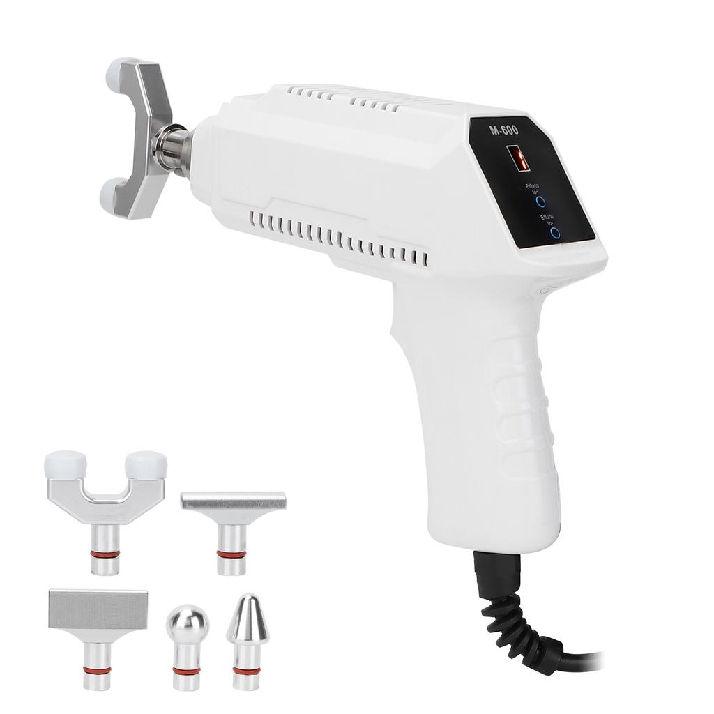 Electric Spine Massager Complete Muscle Relax Pain Relief Adjusting Corrector Massage GunUS Plug