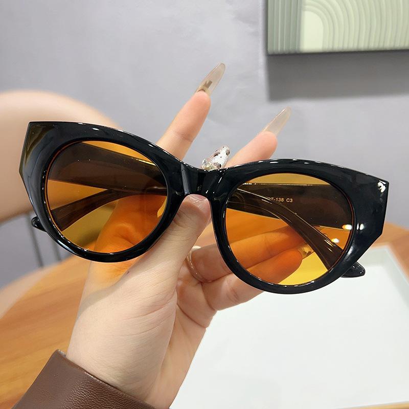 JYL TS Sunglasses Unisex UV Protection Big Frame Street Fashion 98103 A-14194 лавовый