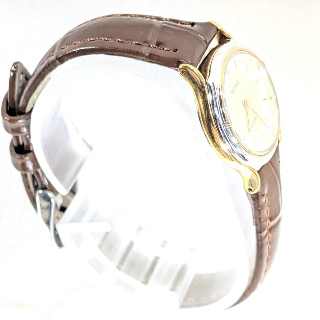 SEIKO Excelline Battery and Strap Working Ladies' Watch, Replaced, Condition, K-08