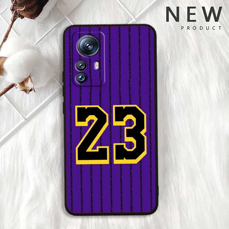 Fashion jersey number For Xiaomi Mi 15 14 13 13T 12 12T 12S 11 11i 11T Pro Ultra Lite 5G Black Soft Phone Case