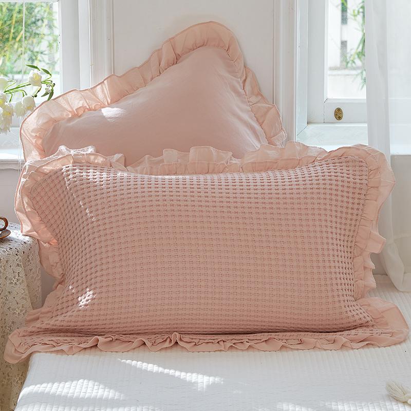 2pcs/set 50 X 75cm Pillowcases 100% Cotton Hotel Pillow Cover for Bed  Pillow Case Comfortable Pillow Cover Home Decor