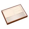 Small Size Wood Grain Jewelry Tray Walnut Wood Stackable Jewelry Boxes  Jewelry Packaging