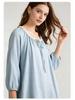 Rochie Pijama din Dantelă pentru Femei Primăvara 2026 - Stil Prințesă Dulce Japoneză, Mânecă Lungă, Material Ușor pentru Interior și Exterior