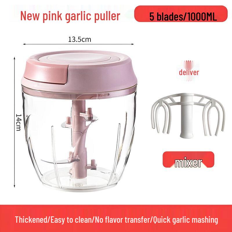 Manual Multi-functional Food Chopper and Egg Beater