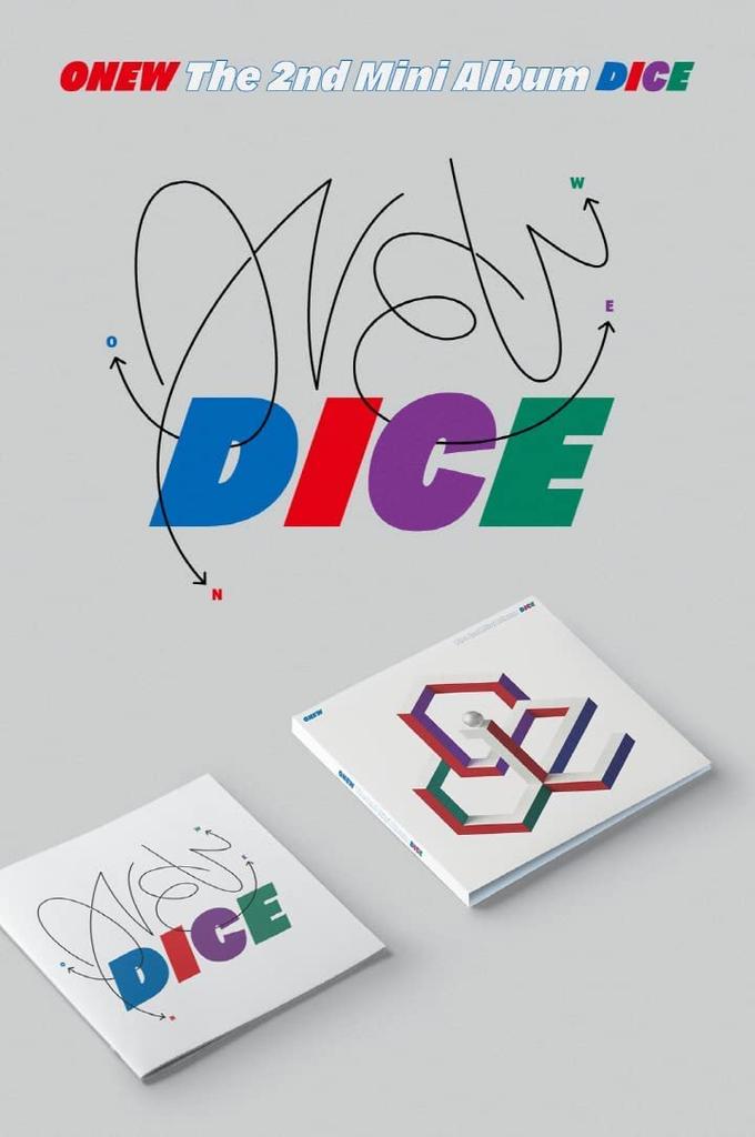 [Signed Photo] ONEW SHINee - DICE [Digipack Ver.] Korean Edition [Additional Bonuses: Signed Photo, Random Photocard Set, Random Postcard, Sticker]