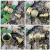 3/4in Garden Hose Connector Water Hose Connector Brass Garden Water Tube Connector