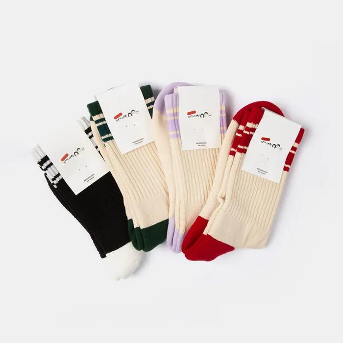[Free Laundry Bag] Sports Cushion Socks 4 Colors rssw079