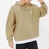 New Balance Sweatshirts Unisex Earth Yellow Hooded Moderate Regular AMT13341-HNA
