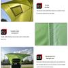 OEING Portable Car Tailgate Camping Tent