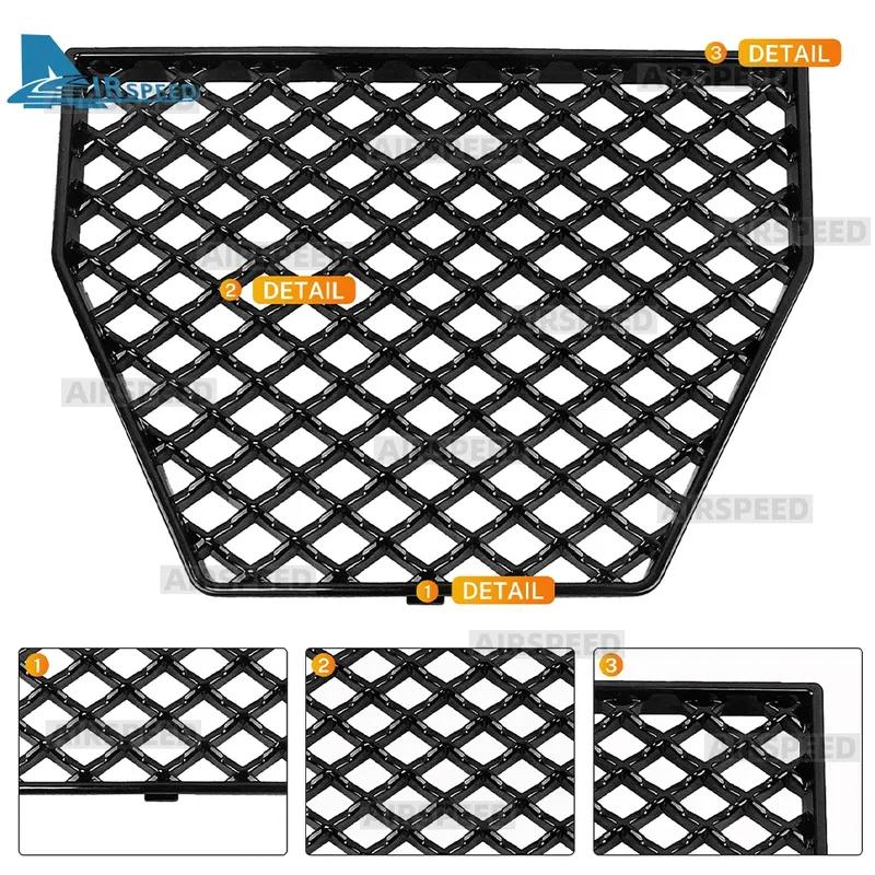 Set da 3 pezzi Griglia Inferiore Anteriore a Rete per BMW G87 M2 2024 2025 Griglia Centrale Racing Copertura Griglia