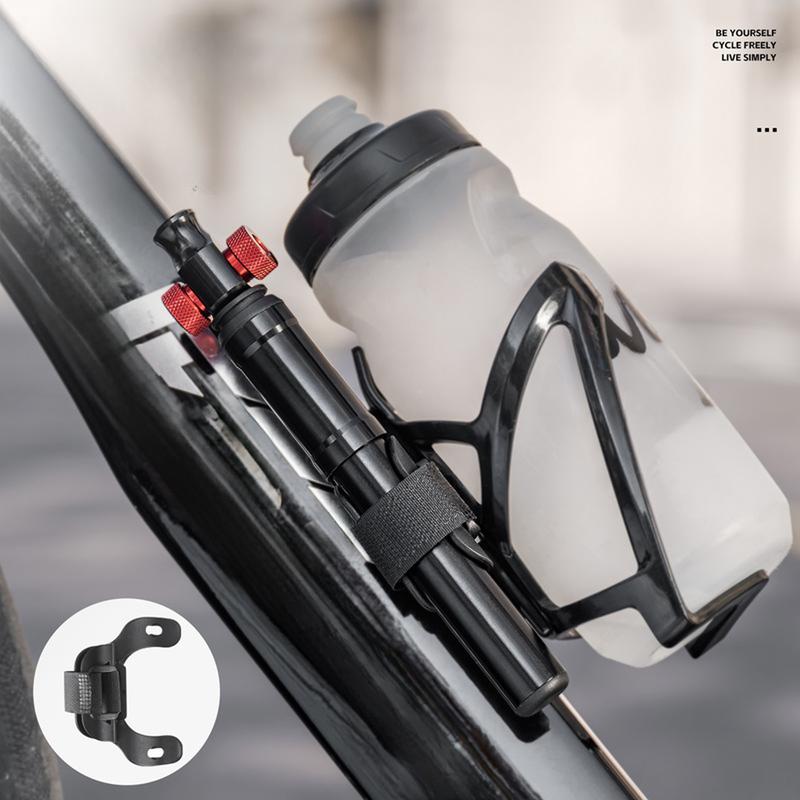 Mountain Aluminum Alloy High-pressure Air Pump Bicycle Portable Air Cylinder Bike Pump Bicycle Accessories