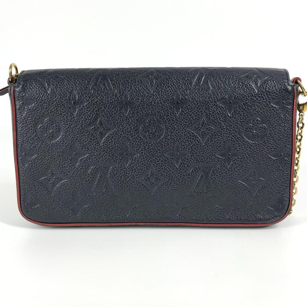Louis Vuitton M64099 MonogramEmpreinte Pochette-Felicie Crossbody Long Wallet