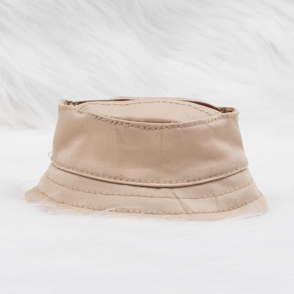 Available: 17cm Macaron LABUBU with Bucket Hat. Customizable, Open-hole Design Allows for Logo Addition.