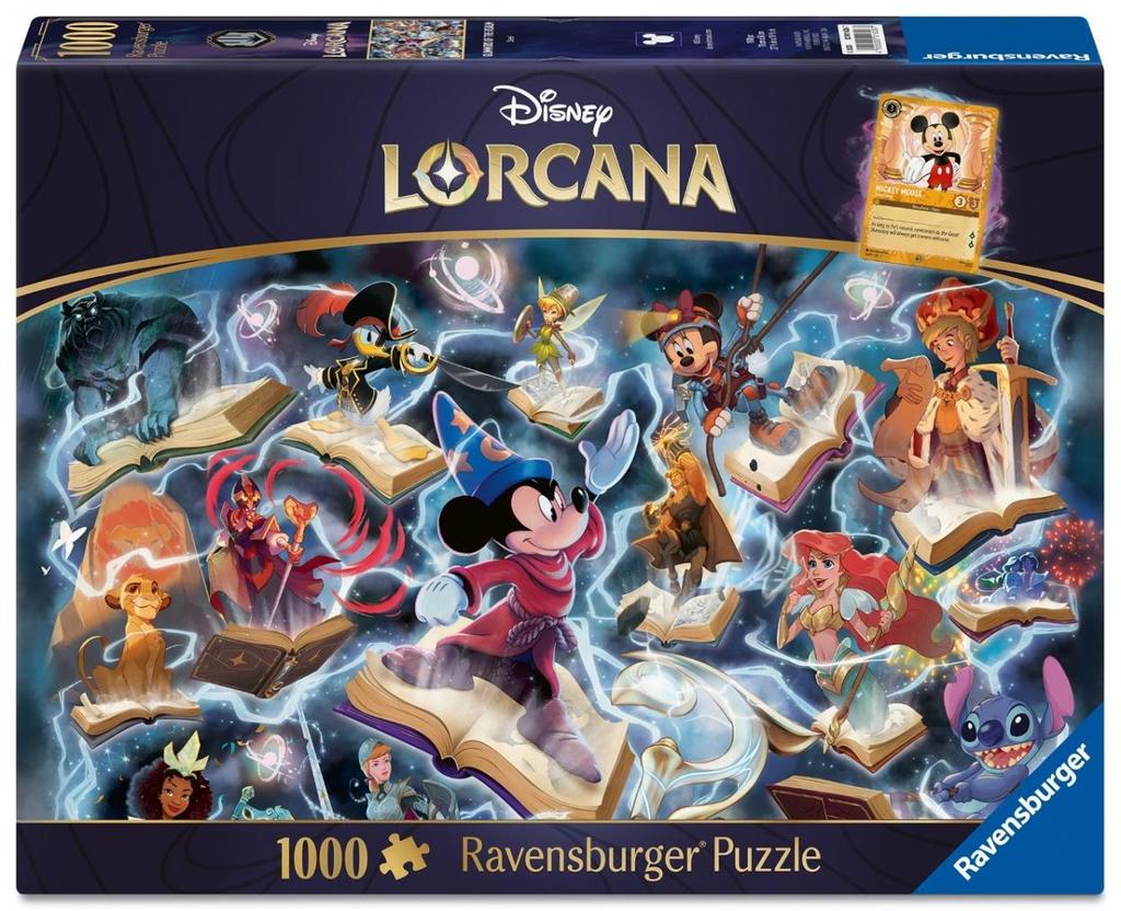 2D Puzzle: Disney Lorcana - Steel (1000 Pieces) Ravensburger