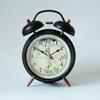 1 inch retro metal bell alarm clock, student bedside silent alarm clock, wake-up clock, hot-selling model