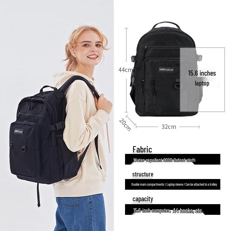 Large Capacity Multi-Compartment Backpack One Size