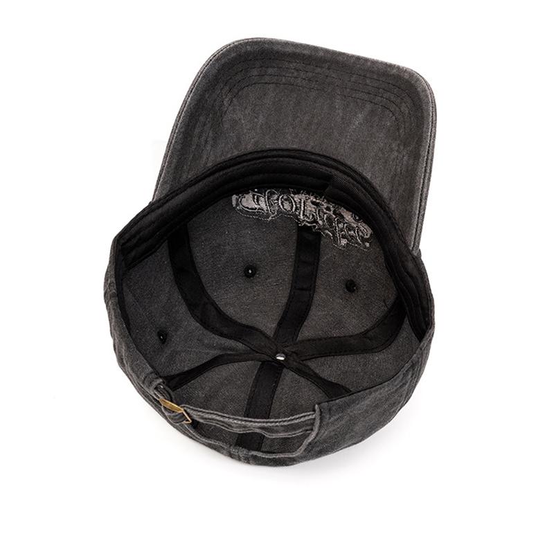 Vintage Buchstaben Baseballkappe Damen Bestickte Kappe Herren Outdoor Sport Sonnenhut