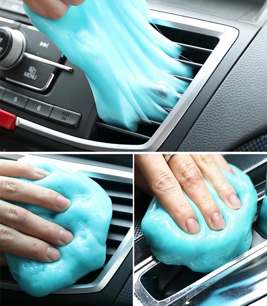Auto Reinigungs Gel Autowasch Schleim 70/160g zur Maschinenreinigung Magischer Reiniger Auto Pad Klebepulver Reinigungs Werkzeug Staubentferner Gel