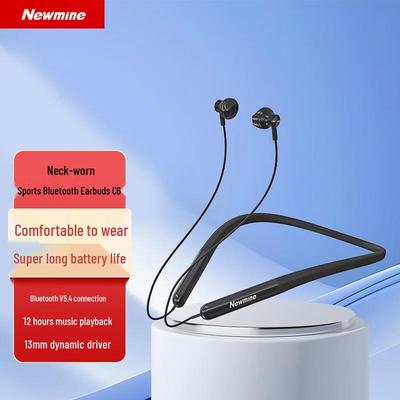 Newmine C6 Neckband Sport Bluetooth Earphones