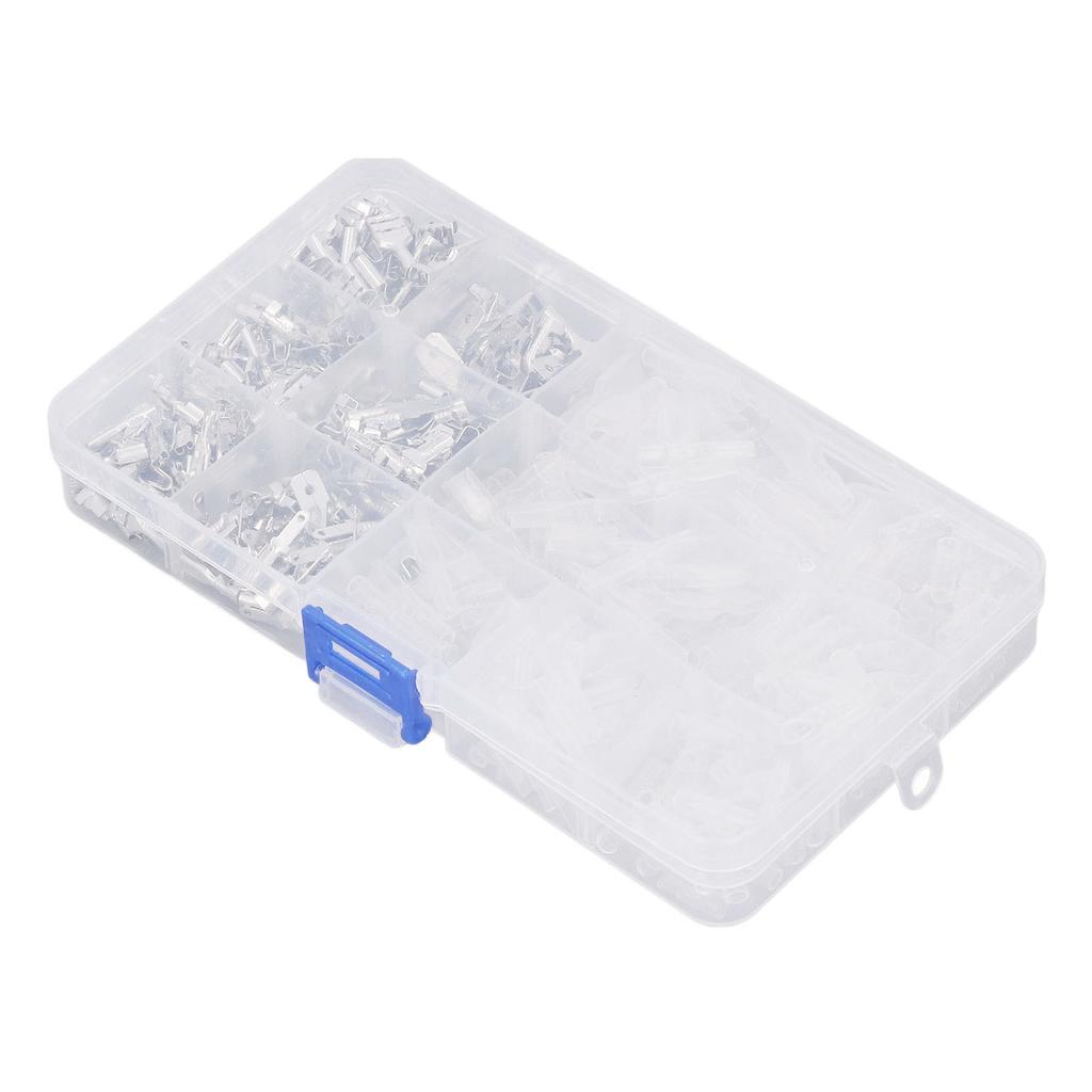 480 Pcs Male Female Spade Wire Connectors 2.8mm 4.8mm 6.3mm Copper Tin Plated Wire Terminals with