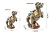 Resin Dinosaur Eating Gnome Garden Statue Ornament