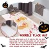 40*70cm Farbwechselnde Badezimmer-Fußmatten Halloween Blutige Badematte Streich Horror Teppich Teppiche Party Dekoration Praktische Witze